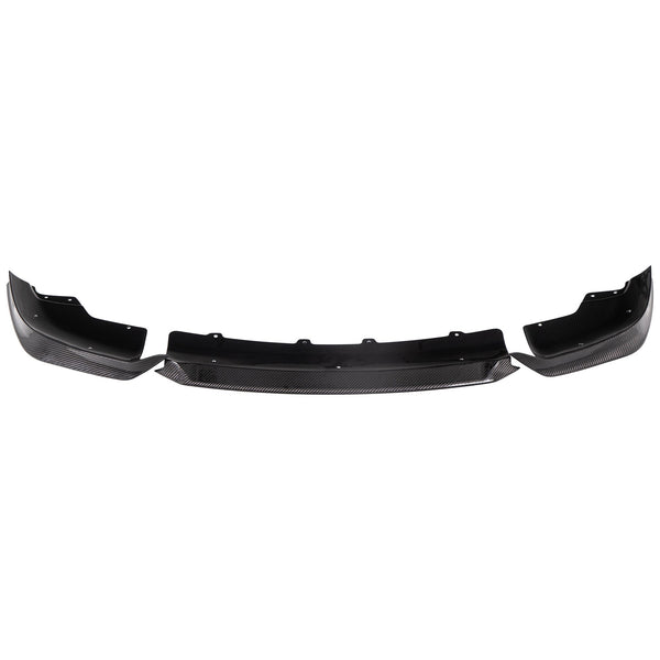 Carbon fiber front spoiler (Sport) for Jeep Grand Cherokee SRT and Trackhawk, front view